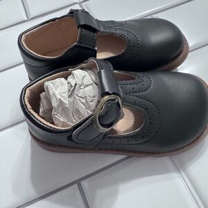 Classic Black Kids Shoes